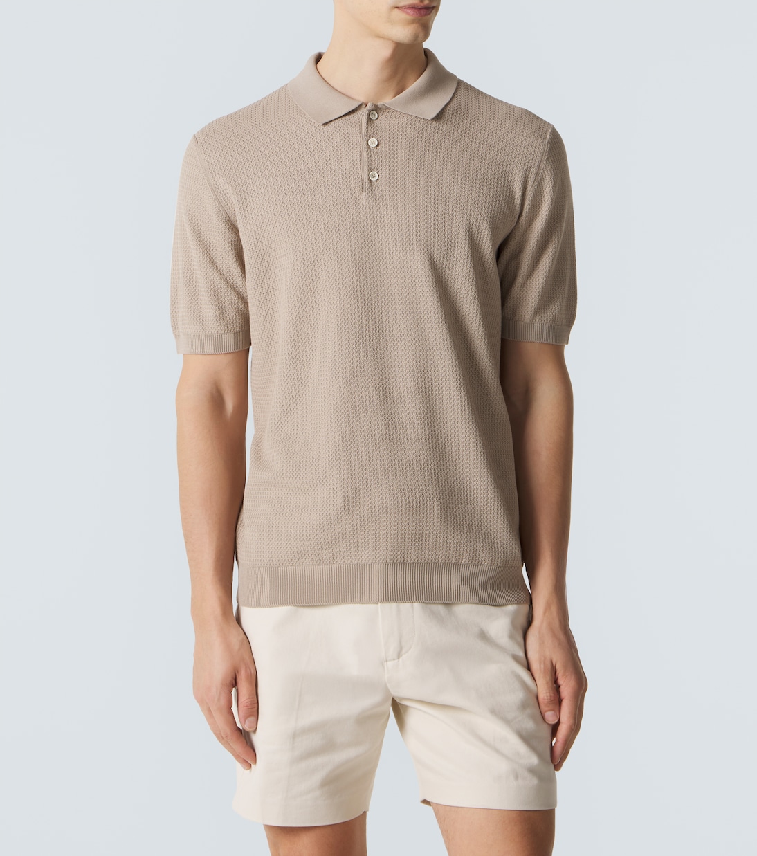 Cotton polo shirt | Slowear