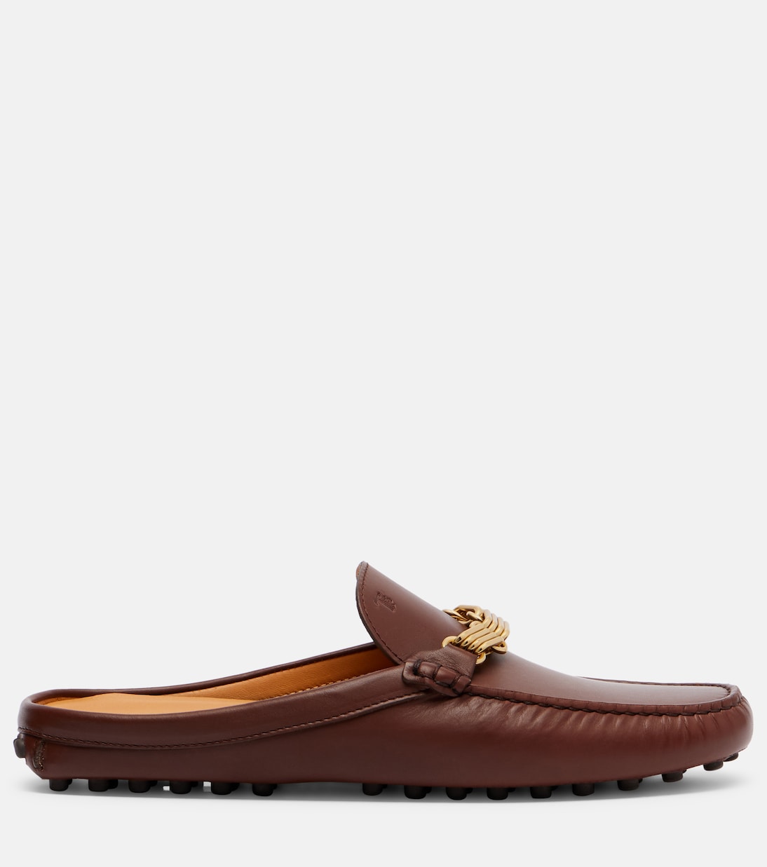 Chain-detail leather mules | Tod's