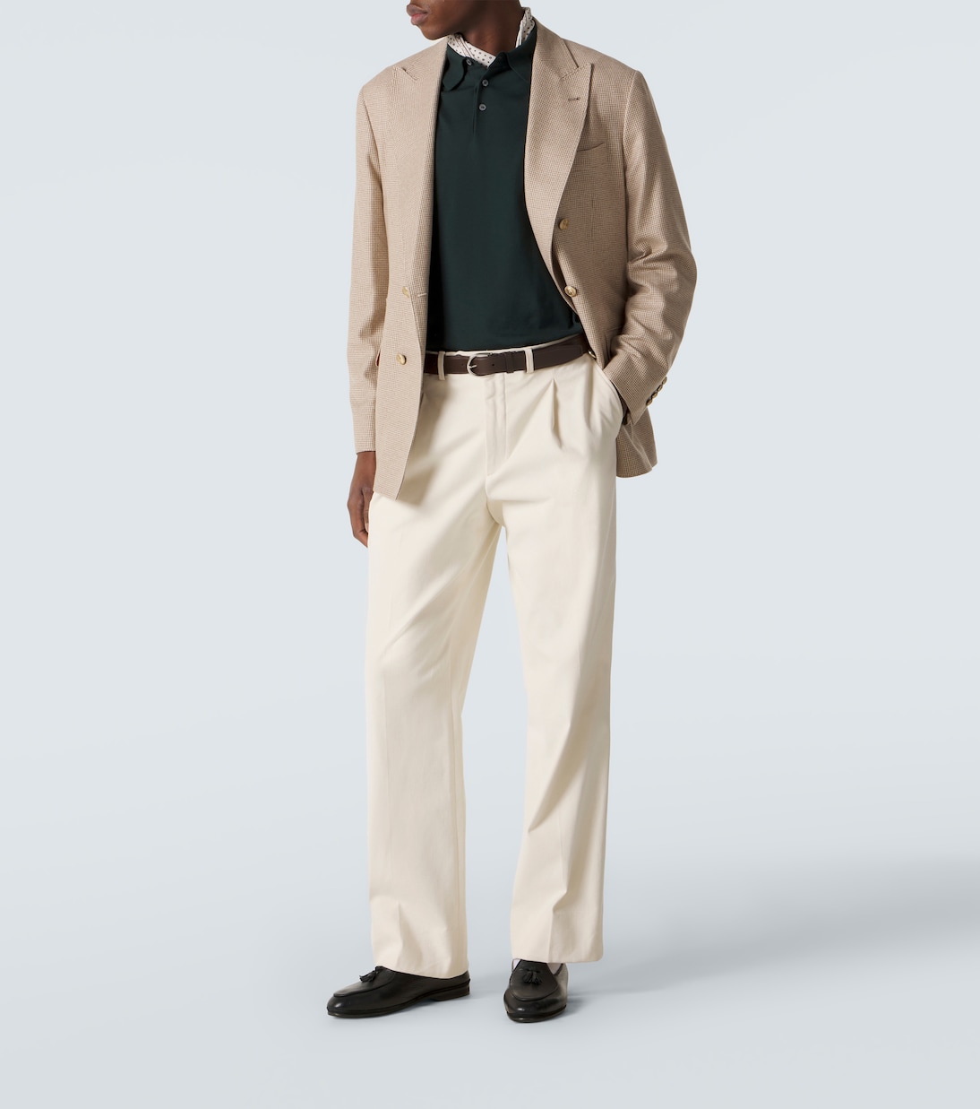 Polohemd aus Baumwolle und Seide | Dunhill