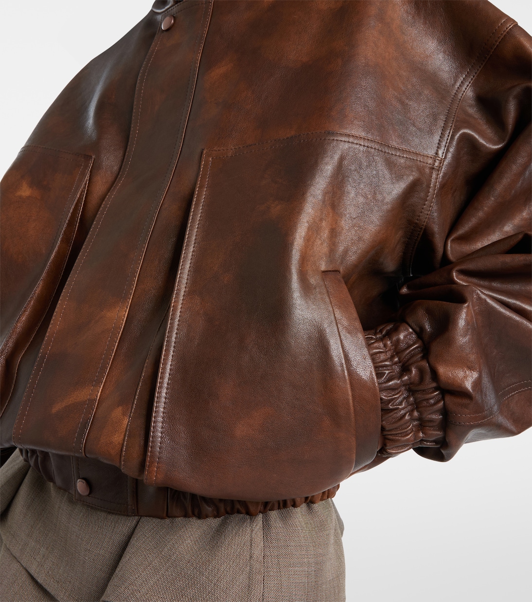 Leather jacket | Magda Butrym