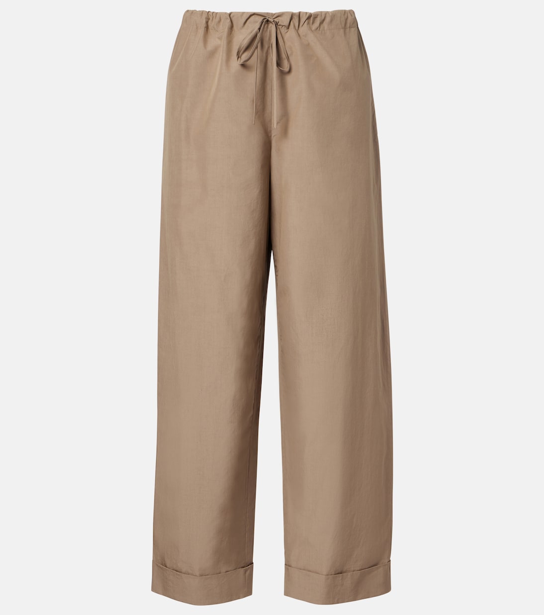 Delano cotton straight pants | The Row