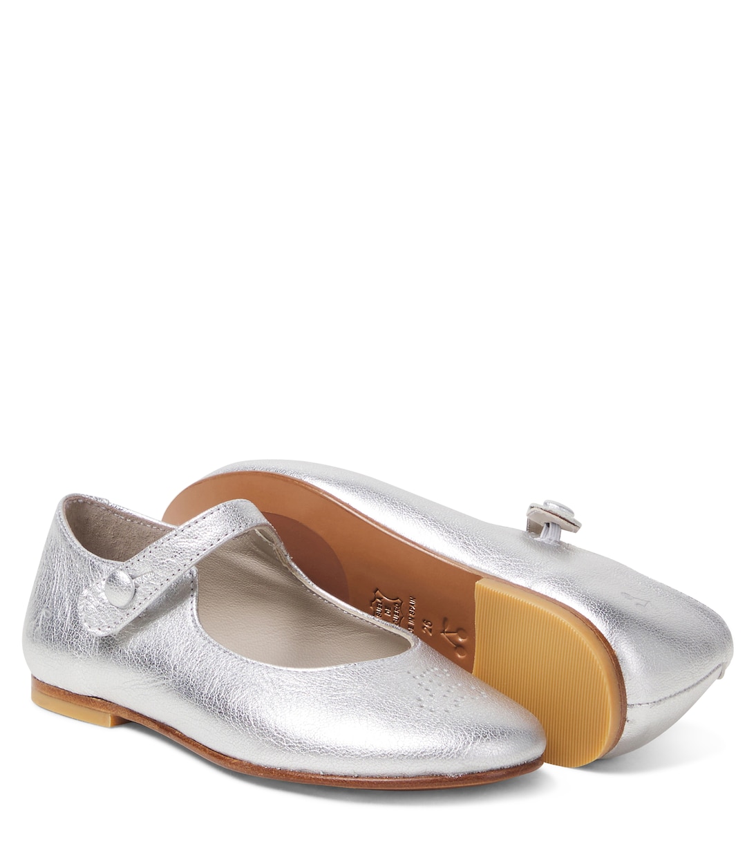 Ballerine Mary Jane Ella in pelle metallizzata | Bonpoint