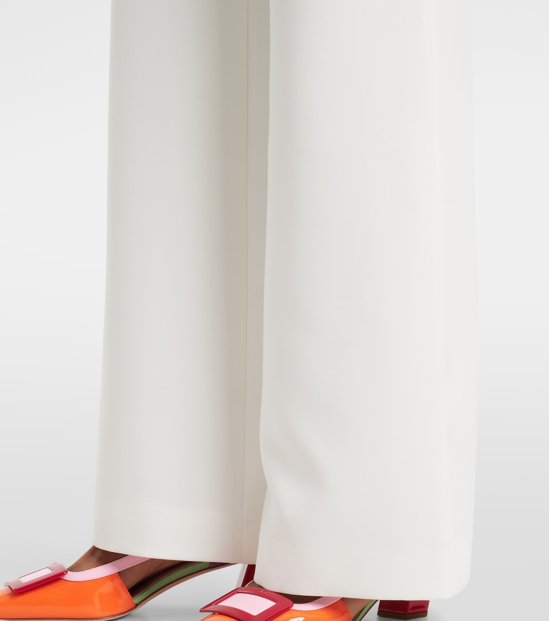 Weite Hose aus Crêpe | Roland Mouret