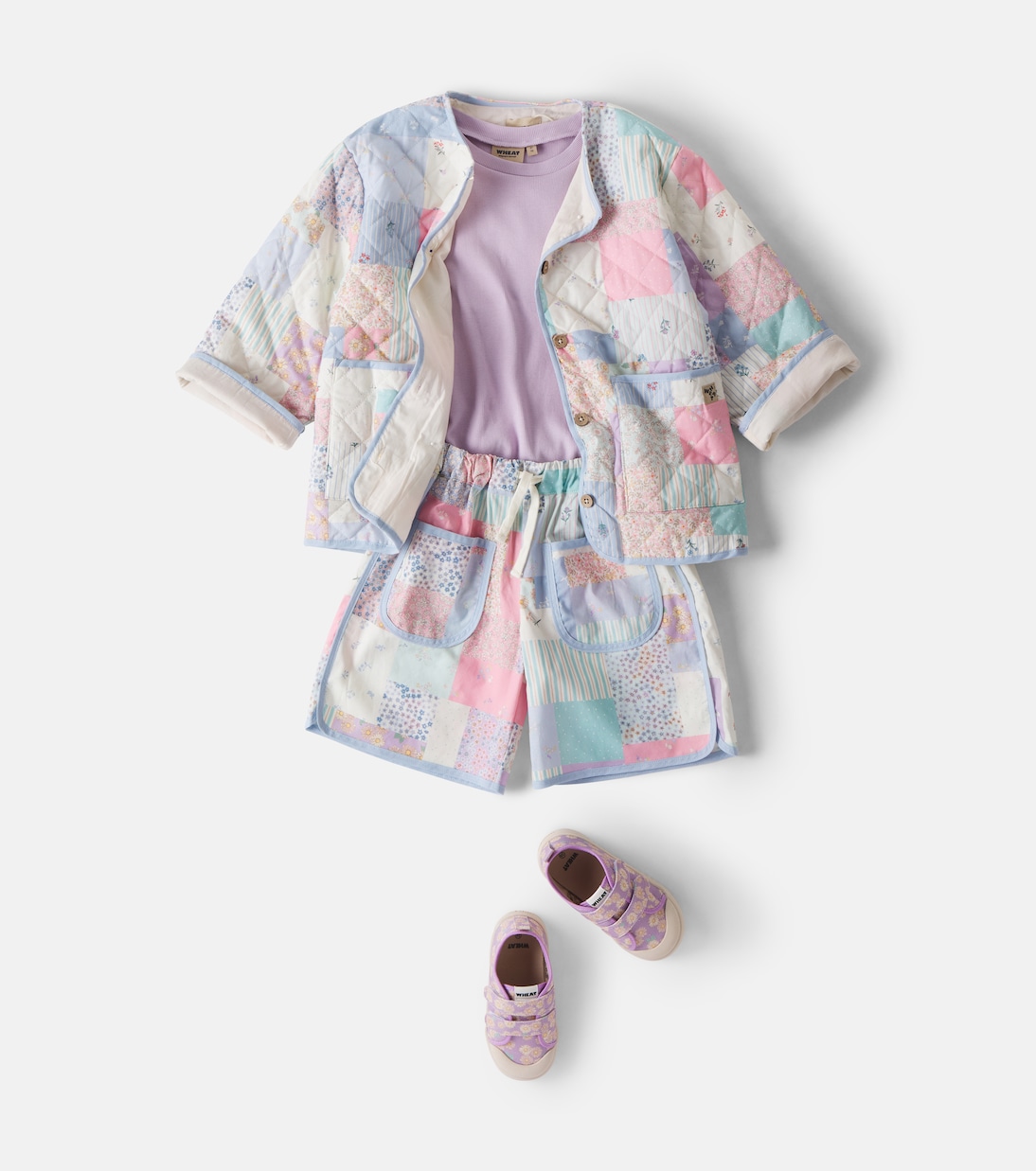 Shorts Carrie aus Baumwolle | Wheat