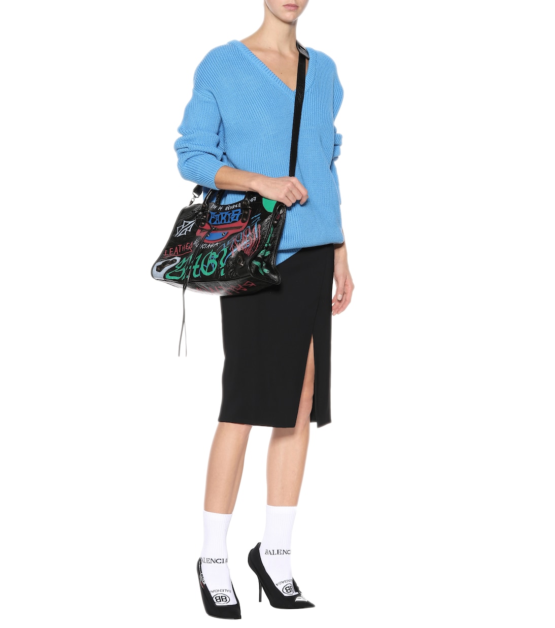 Cotton-blend sweater | Balenciaga