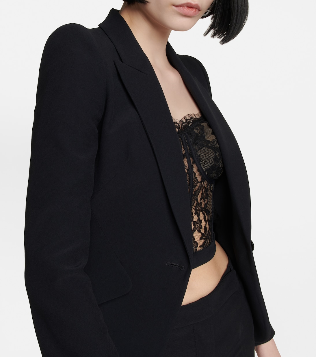 Blazer in crêpe | McQueen