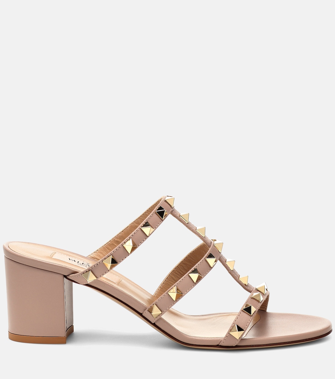 Mules Rockstud en cuir | Valentino Garavani