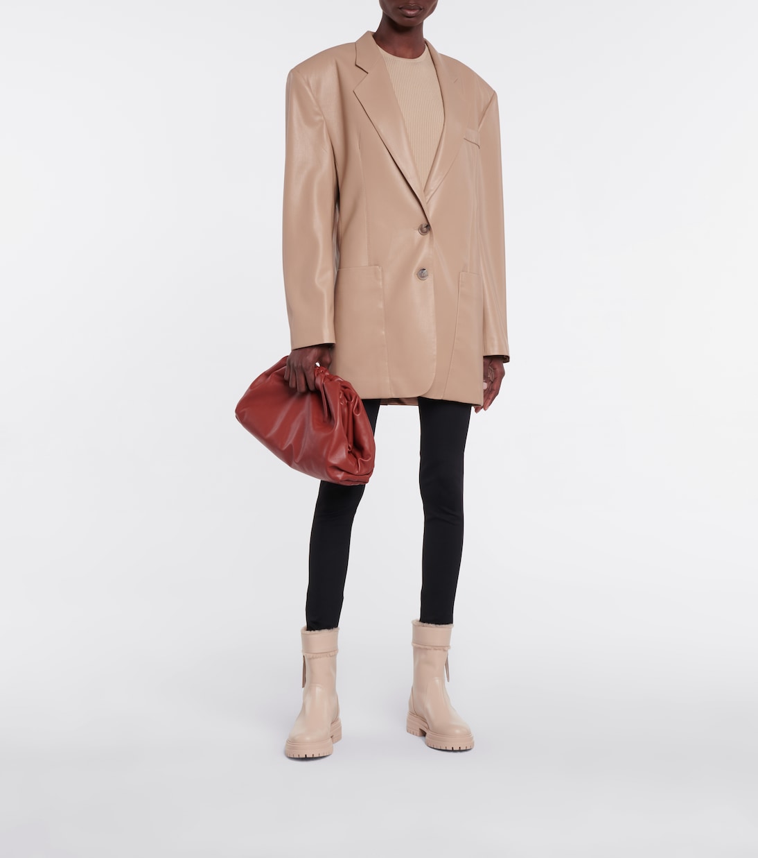 Montreal皮革及踝靴 | Gianvito Rossi