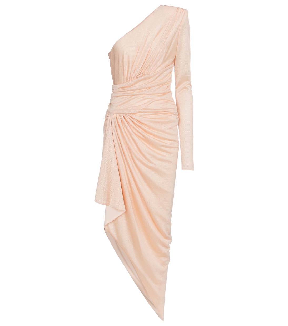 Verziertes One-Shoulder-Kleid | Alexandre Vauthier
