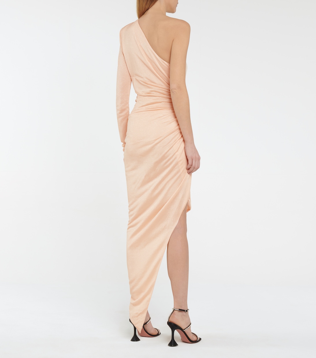 Verziertes One-Shoulder-Kleid | Alexandre Vauthier