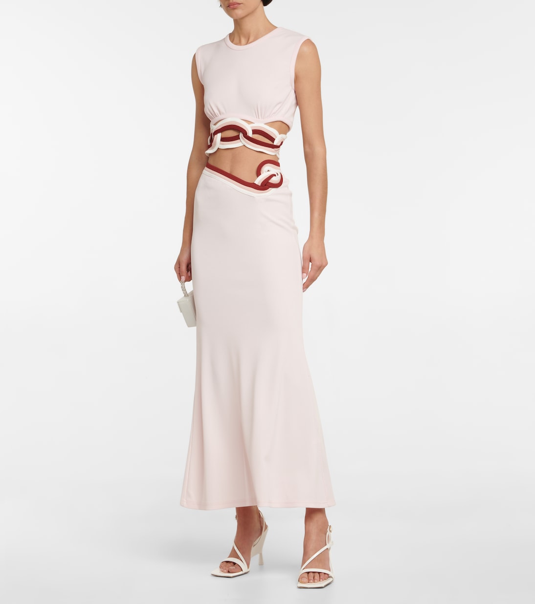 Low-rise cutout maxi skirt | Christopher Esber