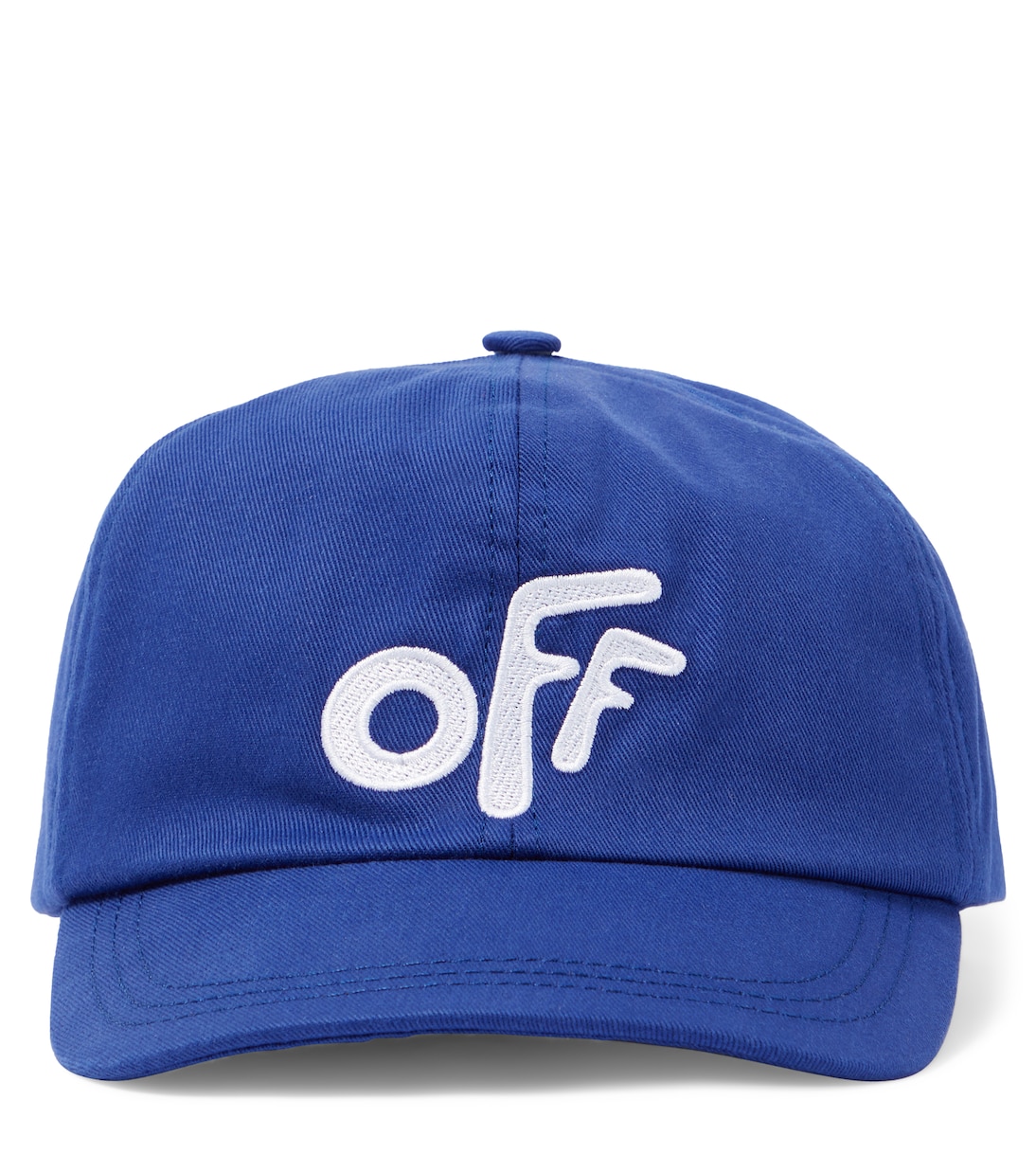 Logo cotton baseball cap | Off-White Kids