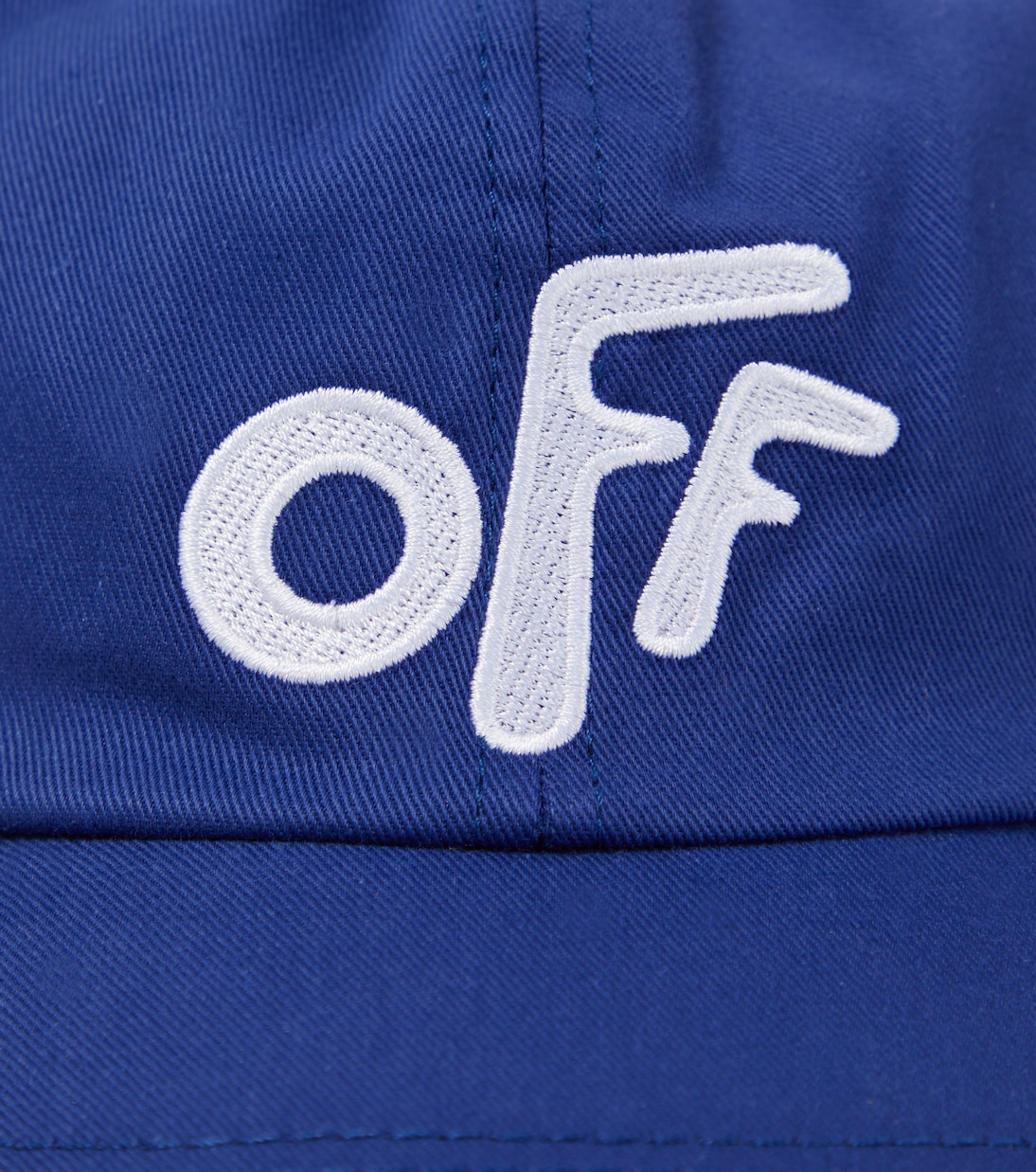 Logo cotton baseball cap | Off-White Kids