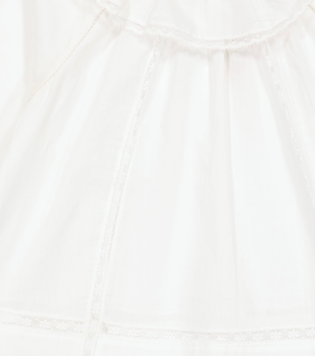 Bébé – Blouse Myrtille en coton et dentelle | Bonpoint