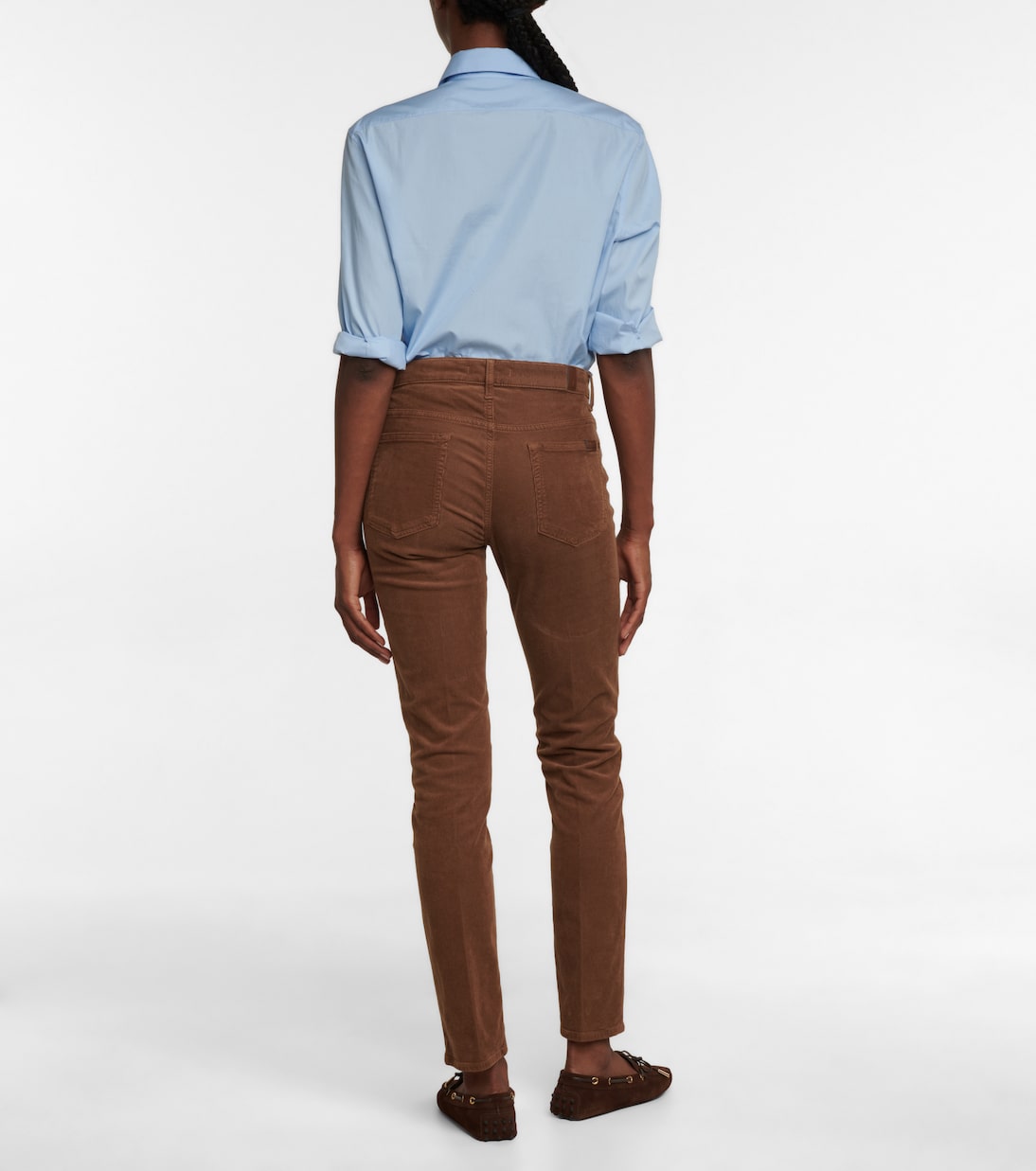Pantaloni skinny Roxanne a vita media | 7 For All Mankind