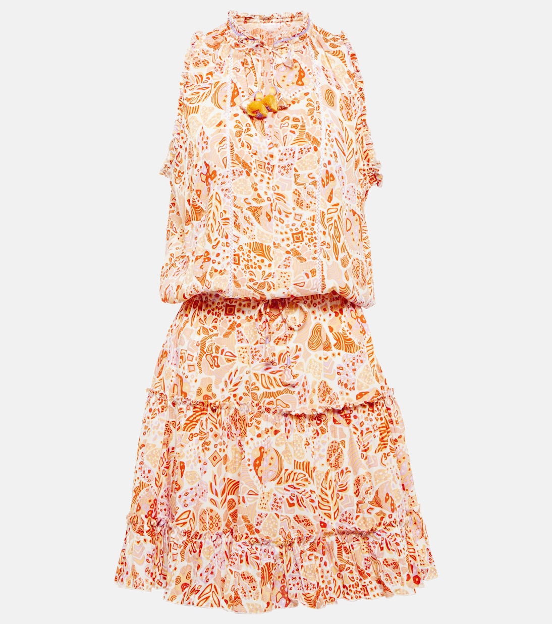 Clara printed minidress | Poupette St Barth