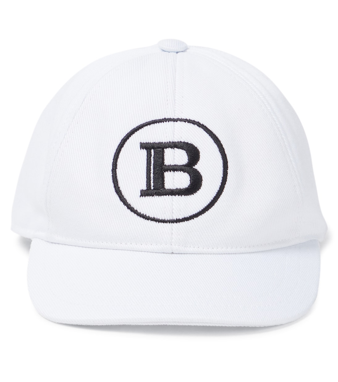 Logo cotton baseball cap | Balmain Kids