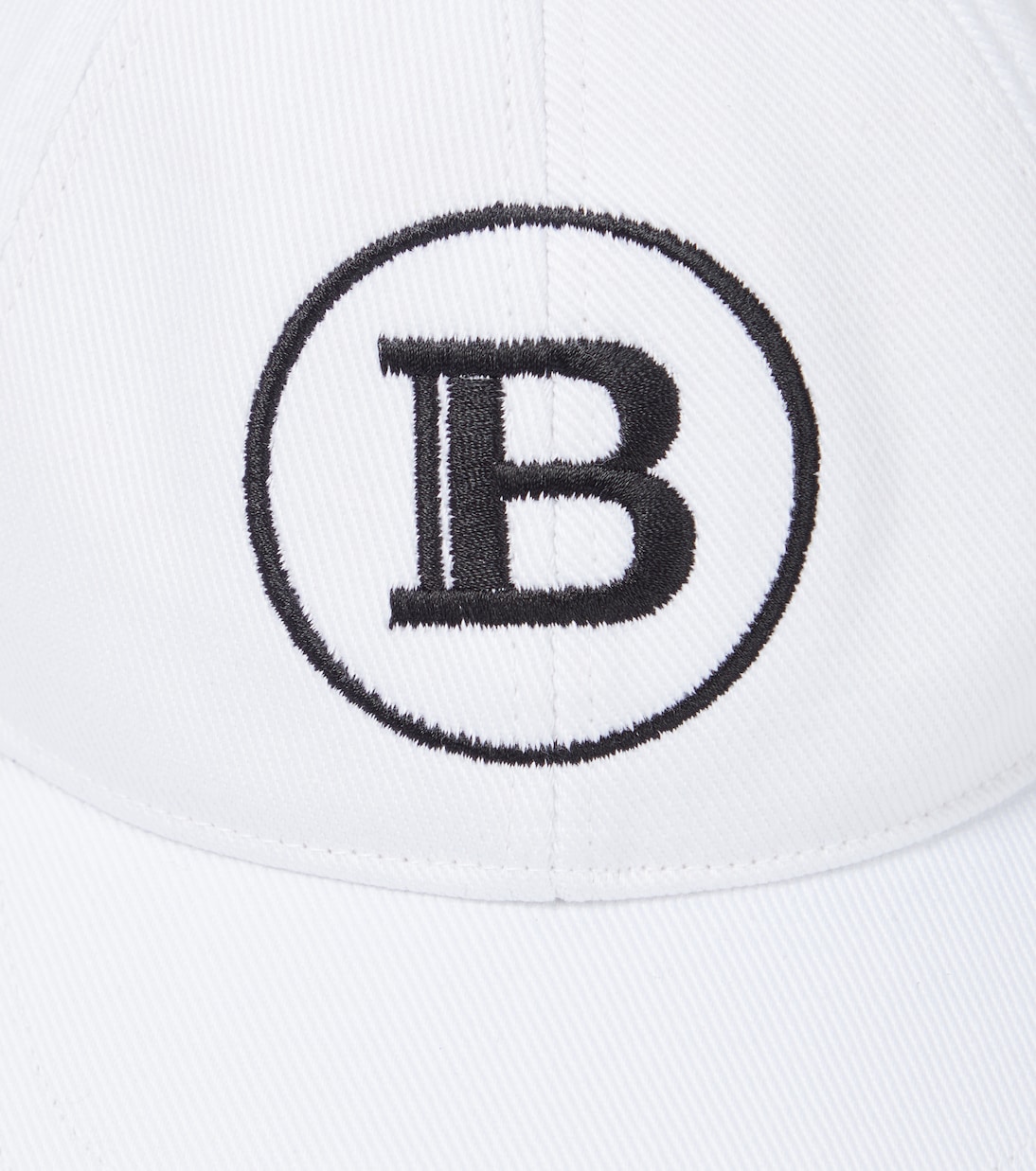 Logo cotton baseball cap | Balmain Kids