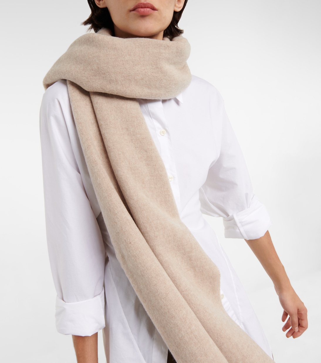 Canada fringed wool scarf | Acne Studios