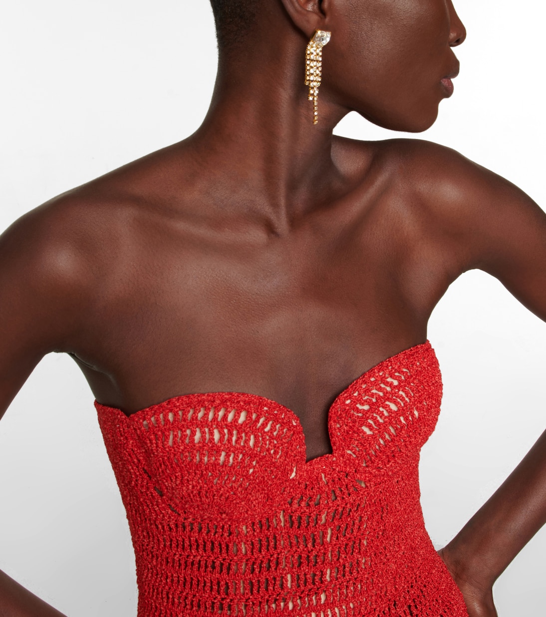 Boucles d’oreilles à cristaux | Magda Butrym