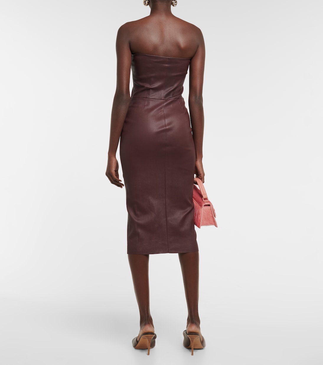 Midikleid Mona 23 aus Leder | Stouls