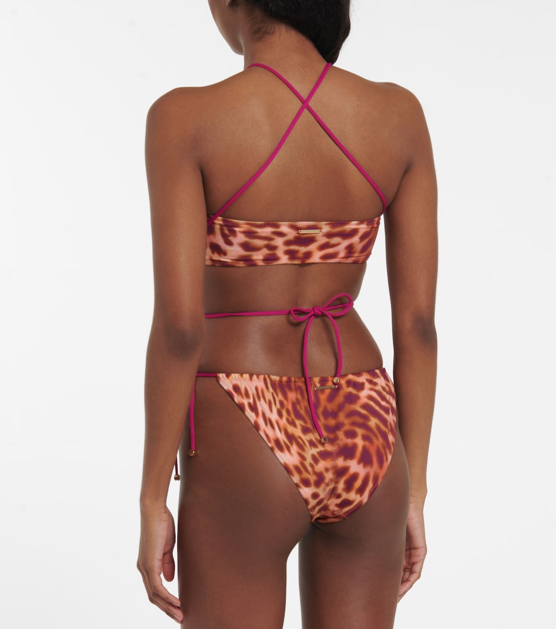 Leopard-print bikini bottoms | Stella McCartney