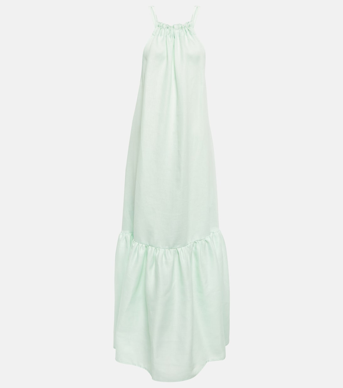 Maxikleid Ibiza aus Leinen | Asceno