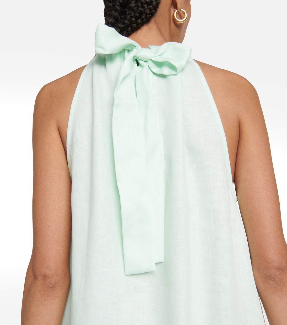 Maxikleid Ibiza aus Leinen | Asceno