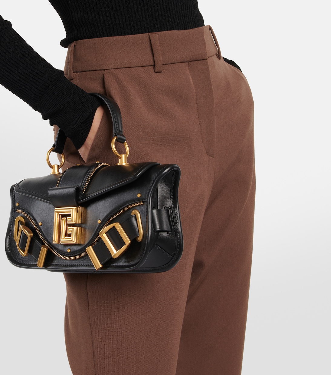 Pantaloni tapered in lana | Balmain
