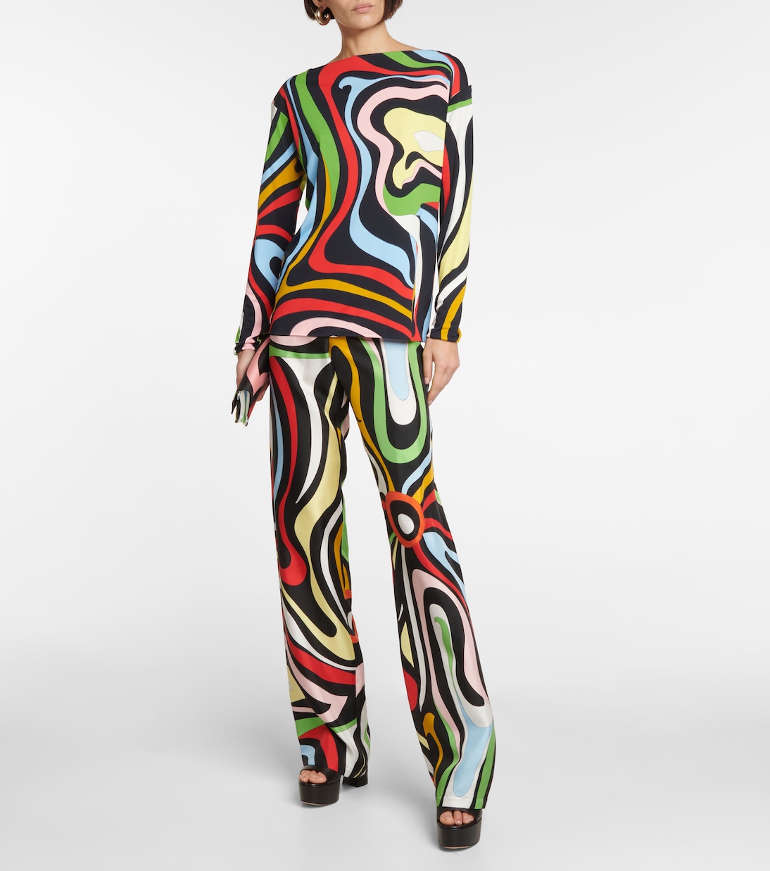 Marmo jersey blouse | Pucci
