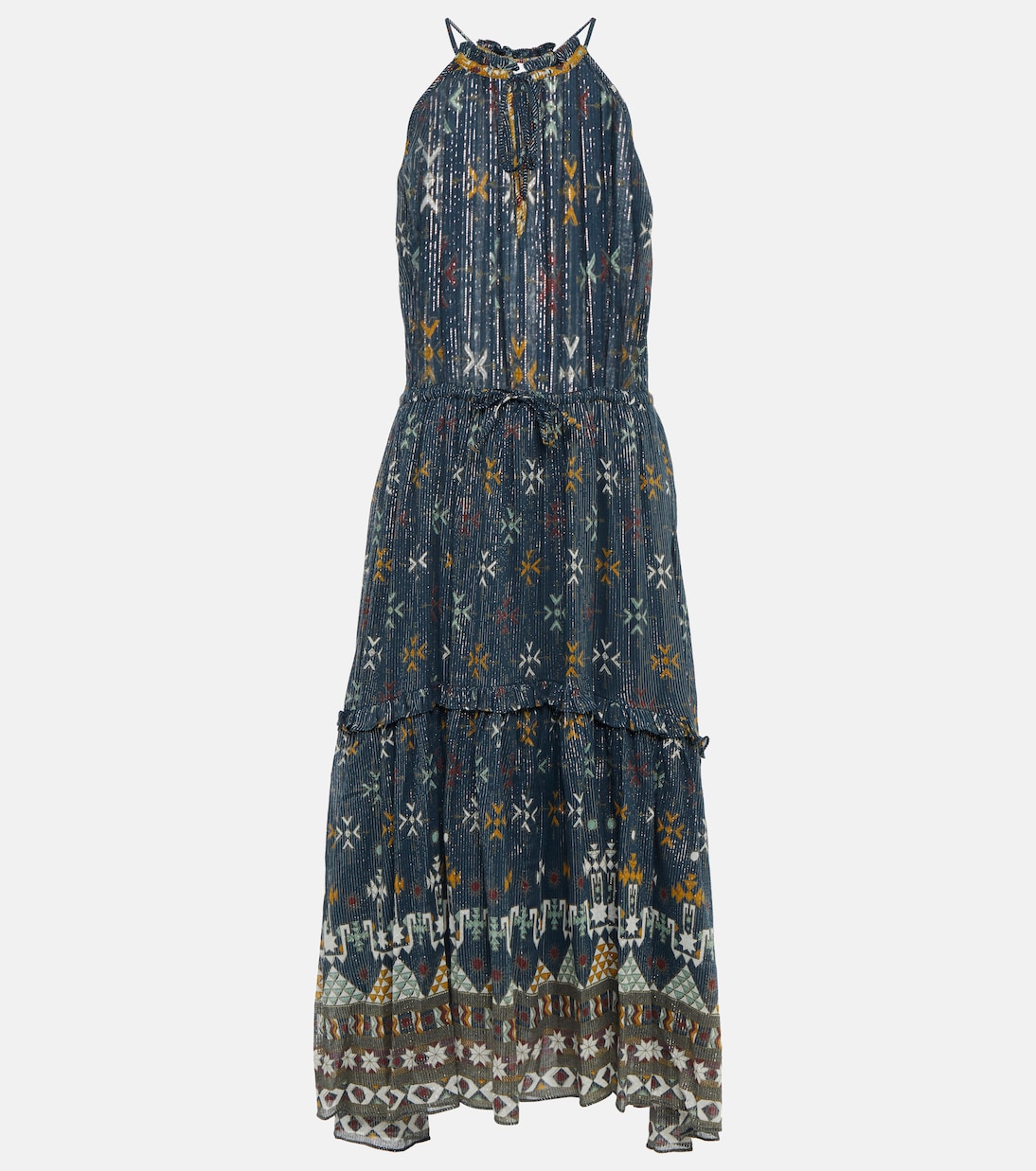 Bedrucktes Midikleid Kabelino aus Baumwolle | Marant Etoile