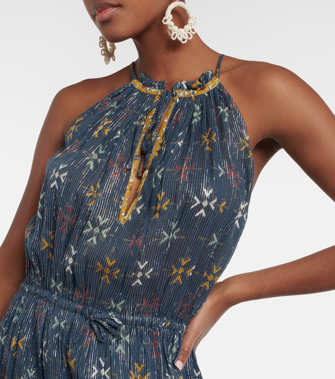 Bedrucktes Midikleid Kabelino aus Baumwolle | Marant Etoile