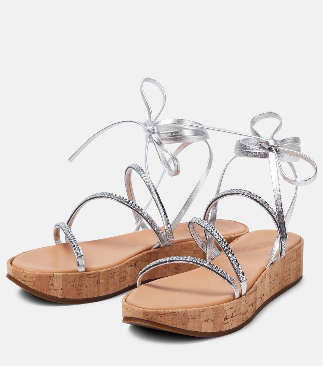 Morfi leather platform sandals | Ancient Greek Sandals
