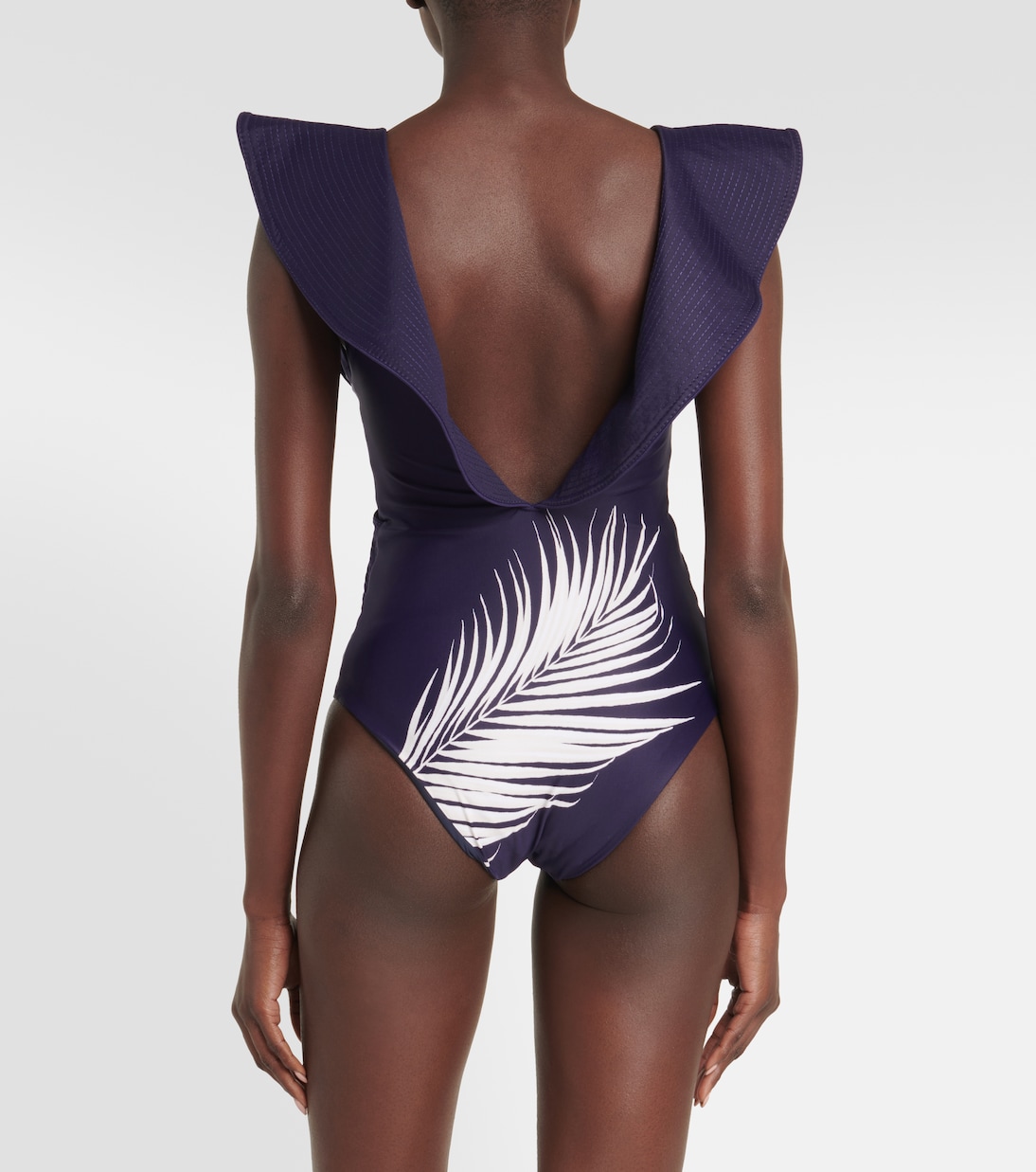 Navegando ruffle-trimmed swimsuit | Johanna Ortiz