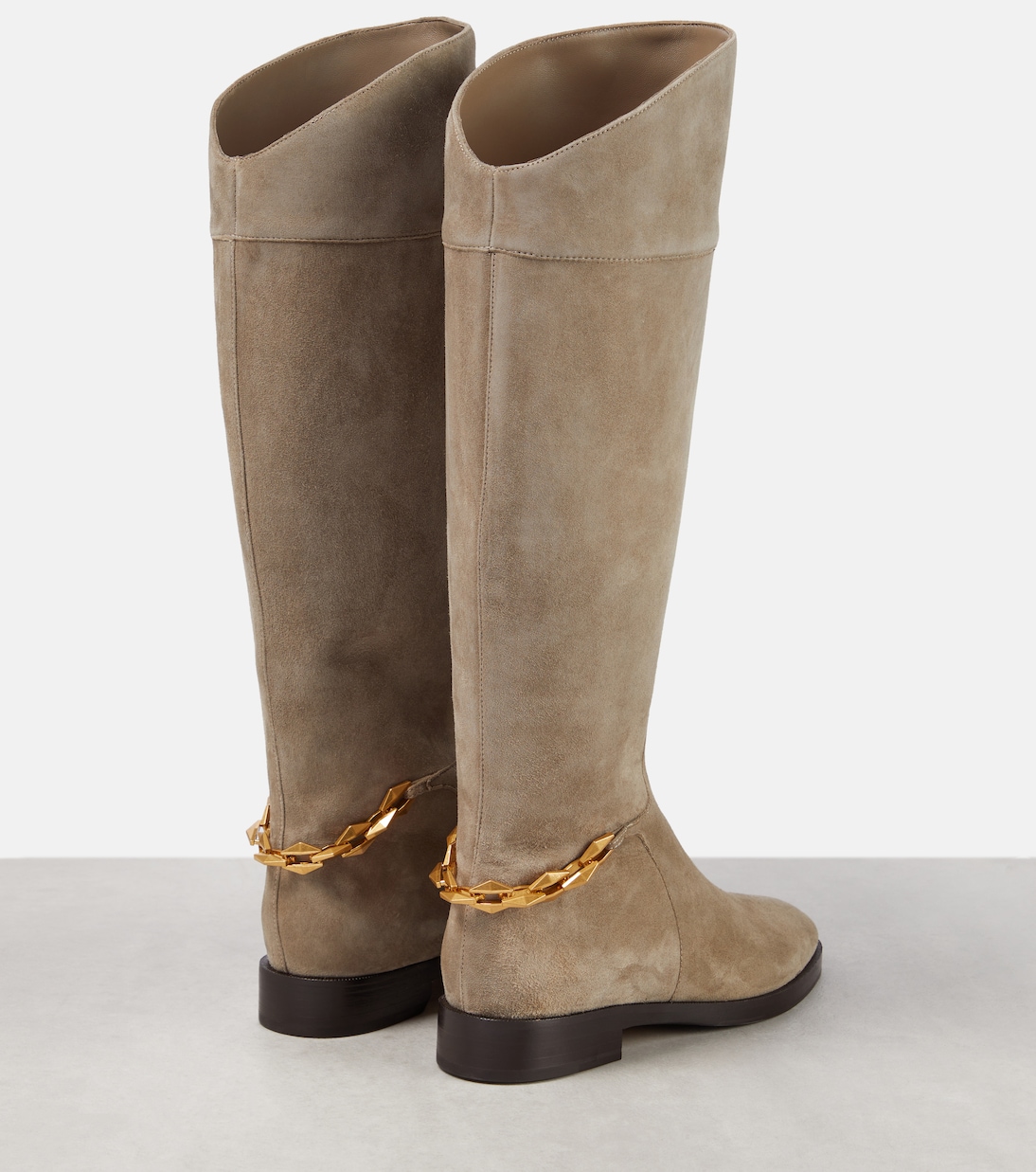 Nell suede knee-high boots | Jimmy Choo