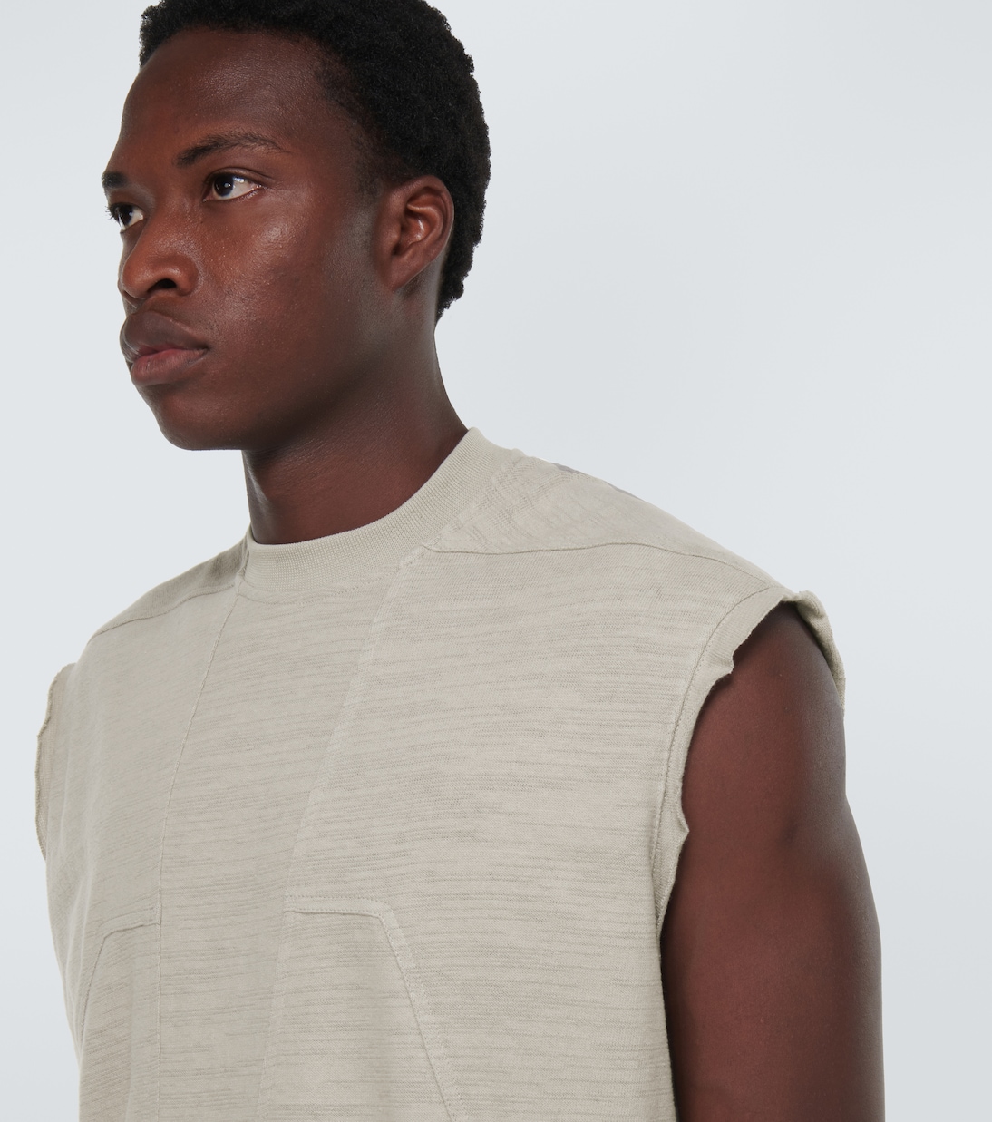 Top aus Baumwoll-Jersey | Rick Owens