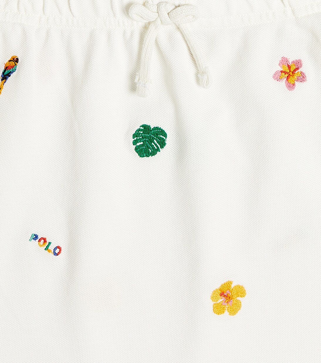 Gonna in cotone con ricamo | Polo Ralph Lauren Kids