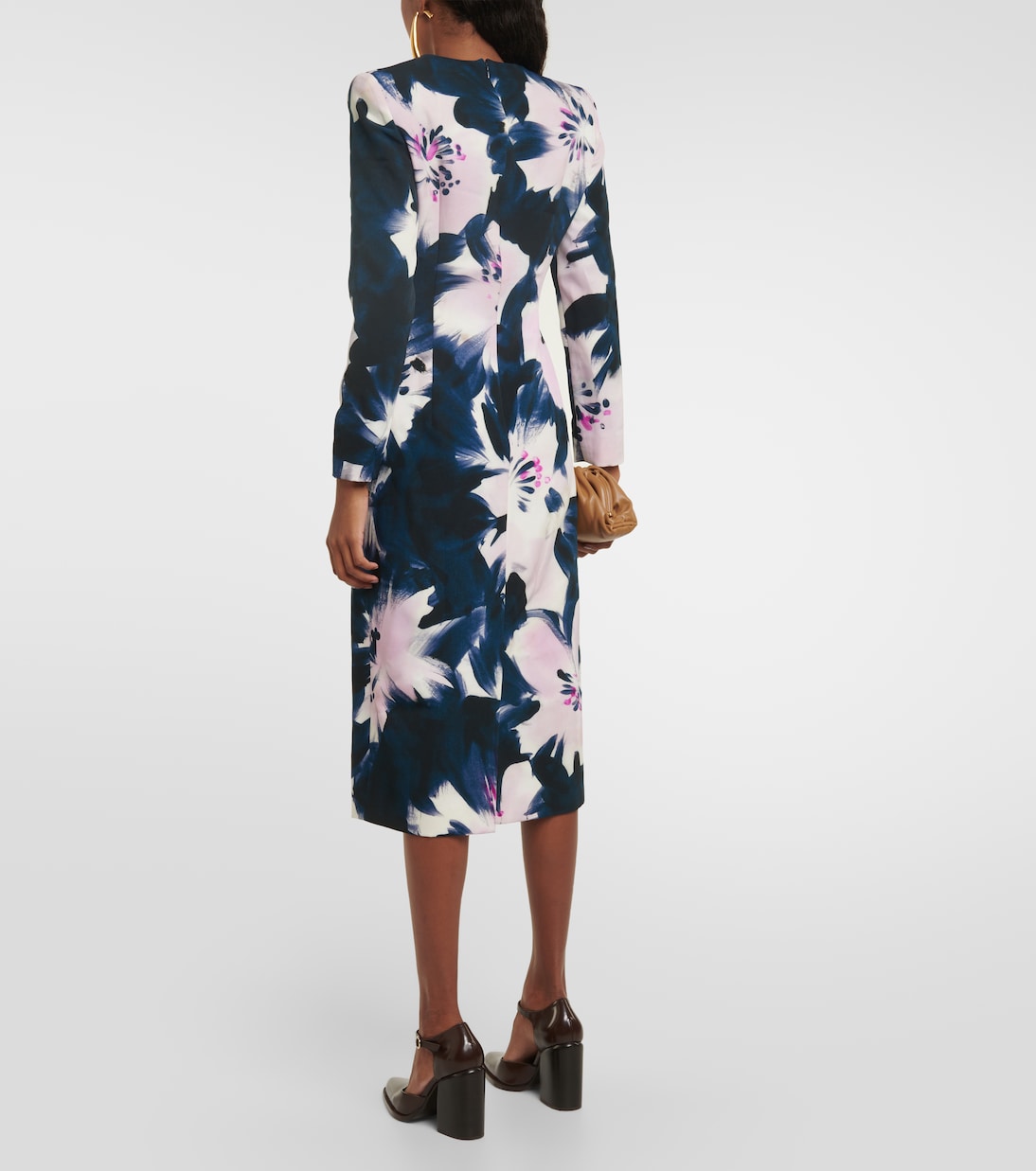 Printed jersey midi dress  | Dries Van Noten