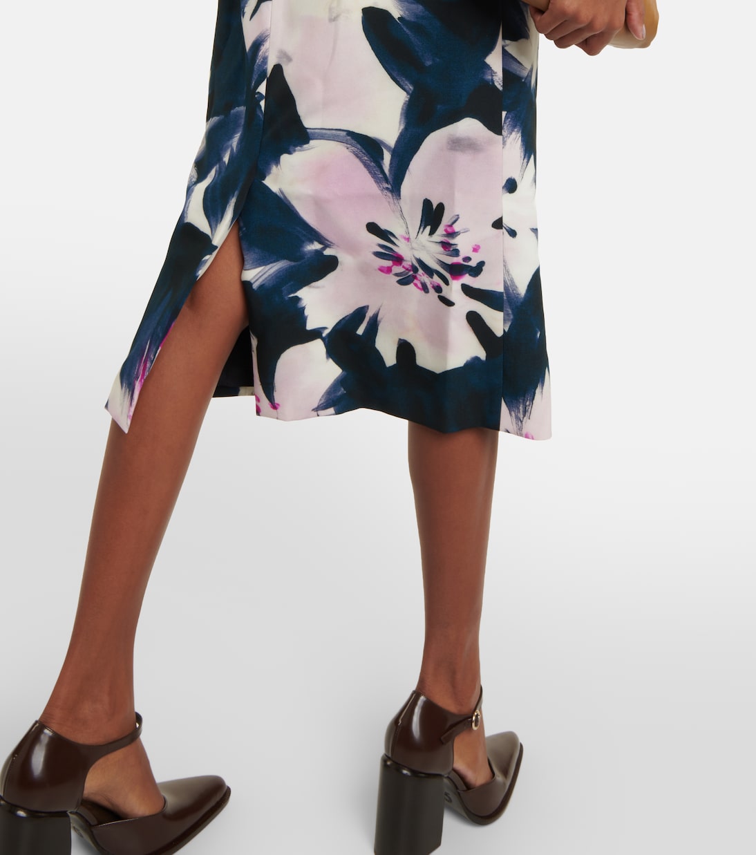 Printed jersey midi dress  | Dries Van Noten