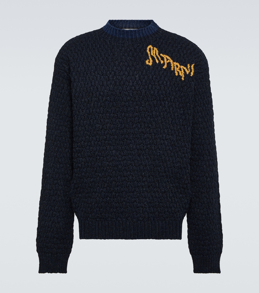Pull en laine vierge à logo | Marni