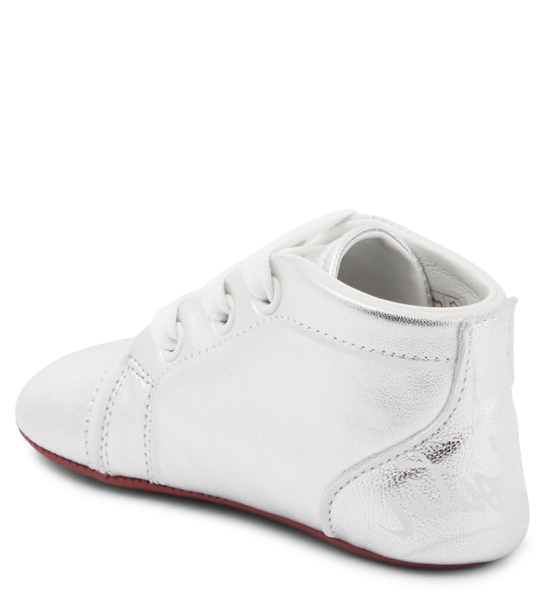 Baby - Sneakers in pelle metallizzata | Christian Louboutin Kids