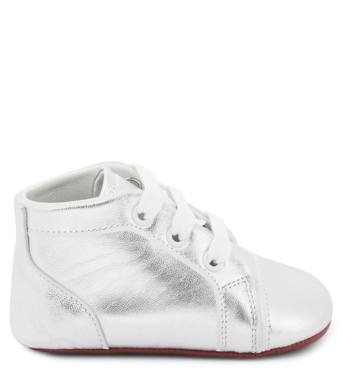 Baby - Sneakers in pelle metallizzata | Christian Louboutin Kids