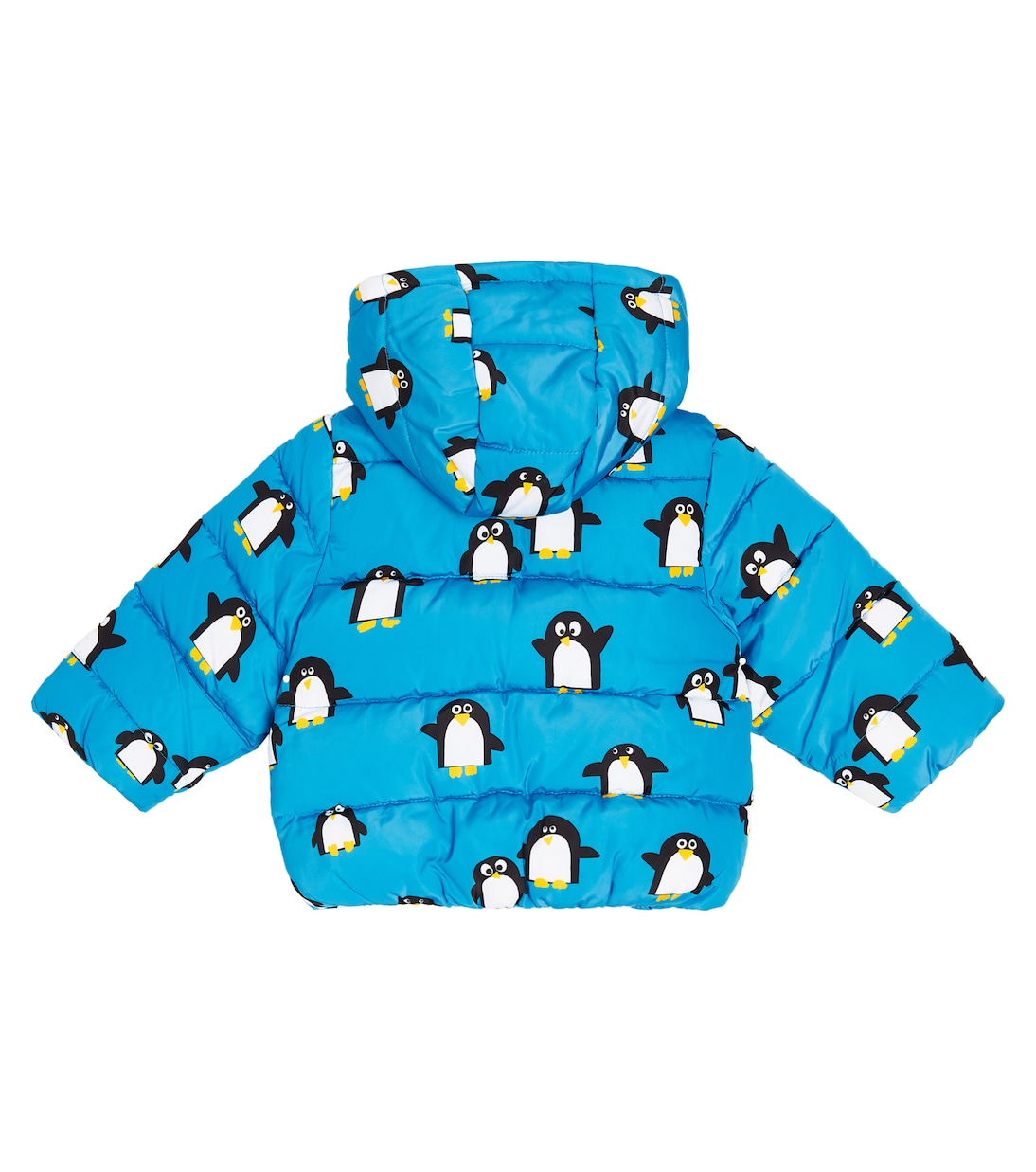 Baby printed hooded puffer jacket | Stella McCartney Kids