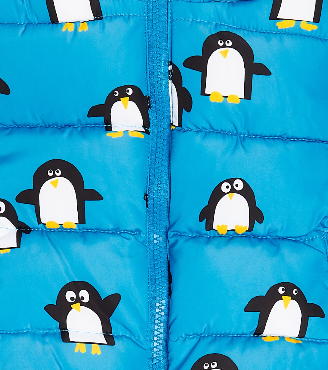 Baby printed hooded puffer jacket | Stella McCartney Kids