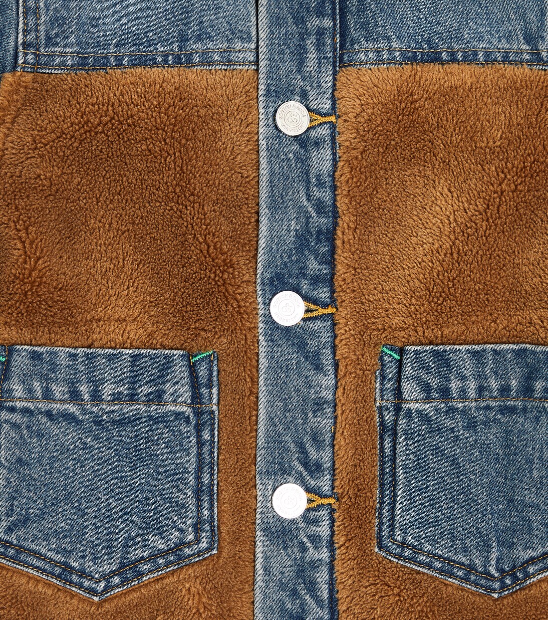 Faux-shearling trimmed denim jacket | Scotch & Soda Kids