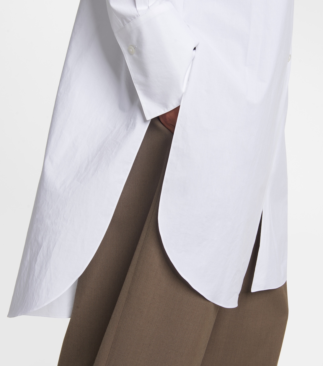 Camicia oversize Astrea in popeline | The Row