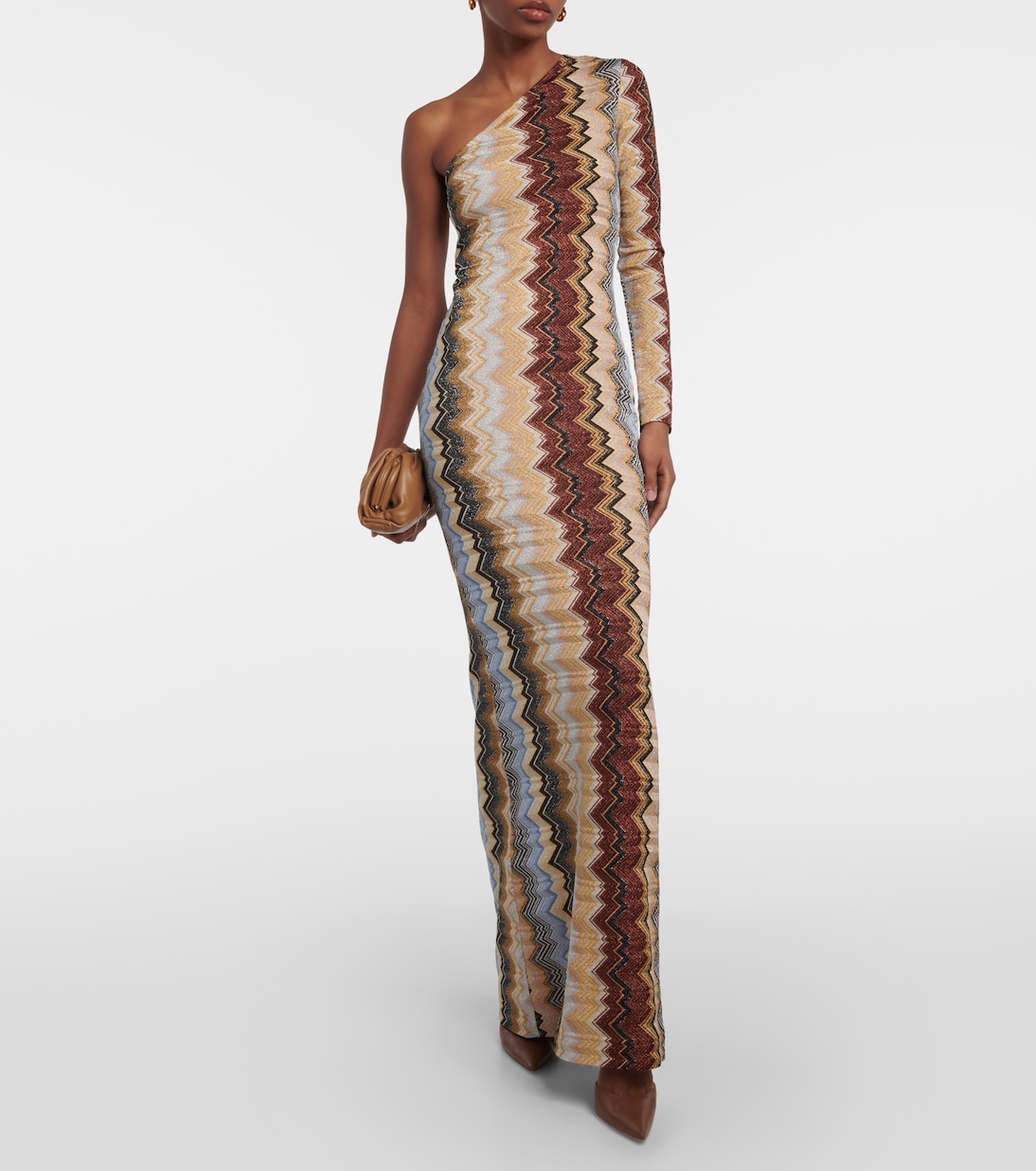 One-Shoulder-Maxikleid  | Missoni