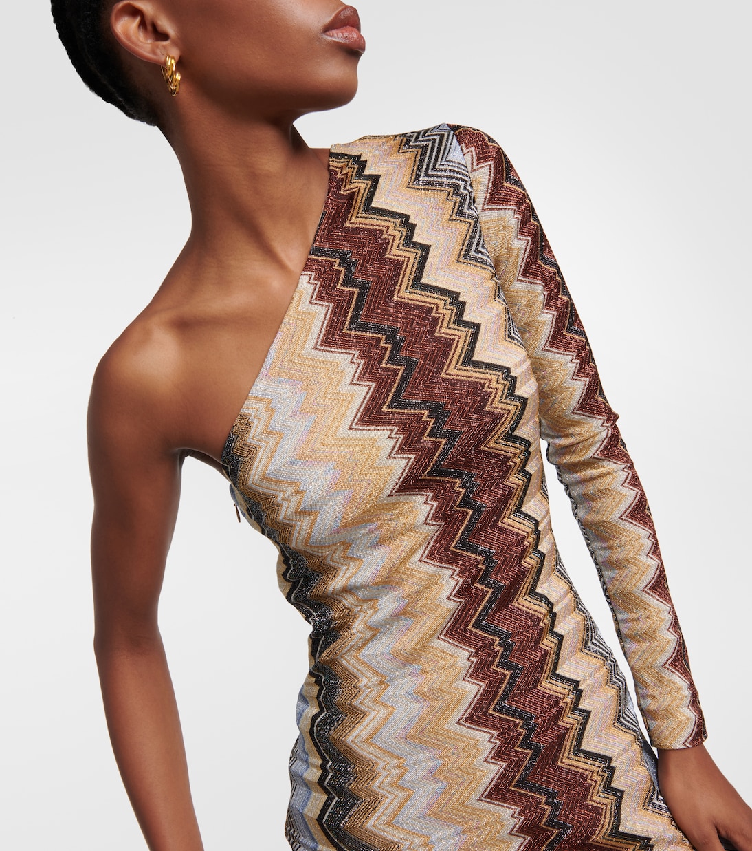 One-Shoulder-Maxikleid  | Missoni