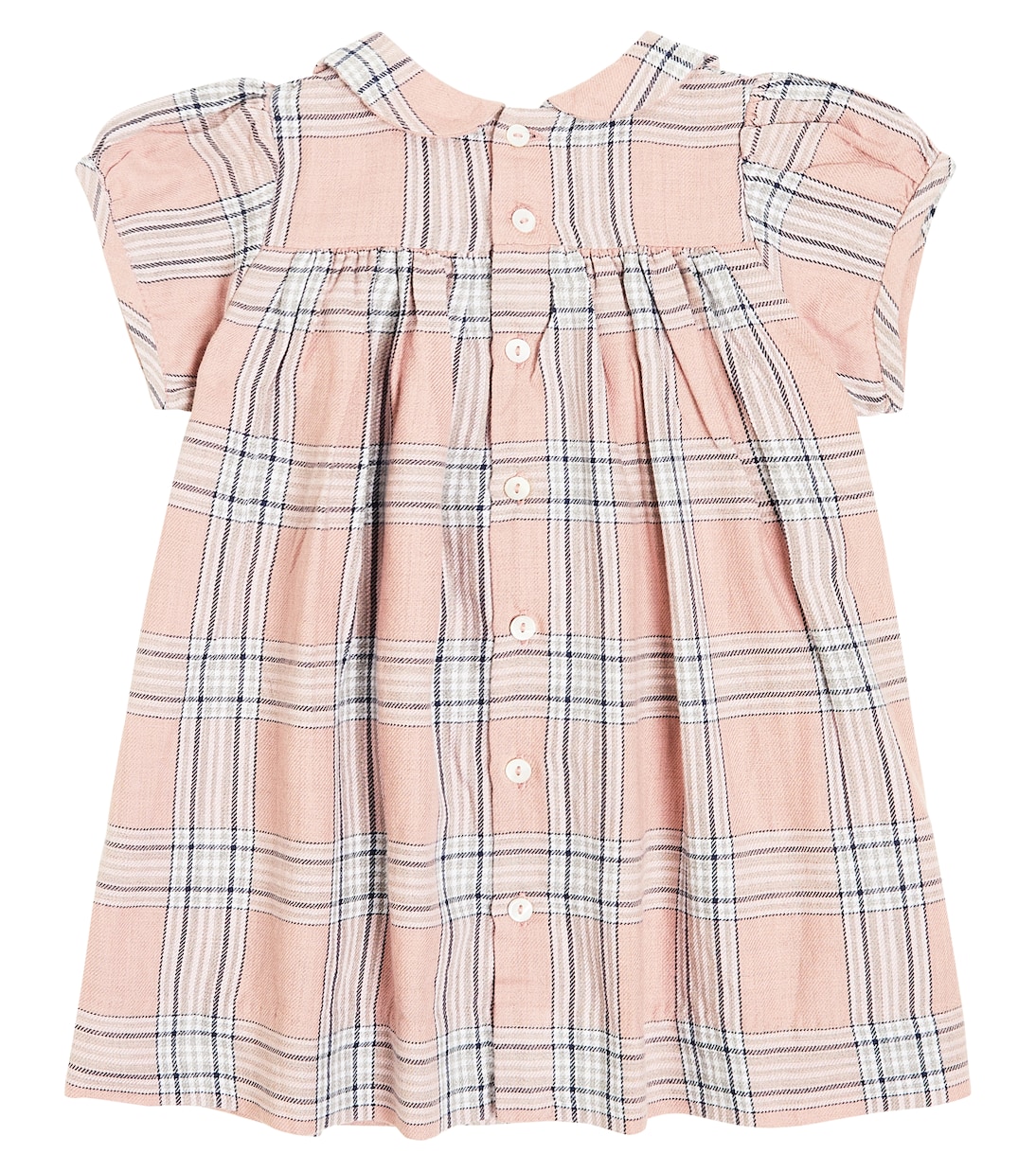Baby - Abito Joyeuse in misto cotone a quadri | Bonpoint