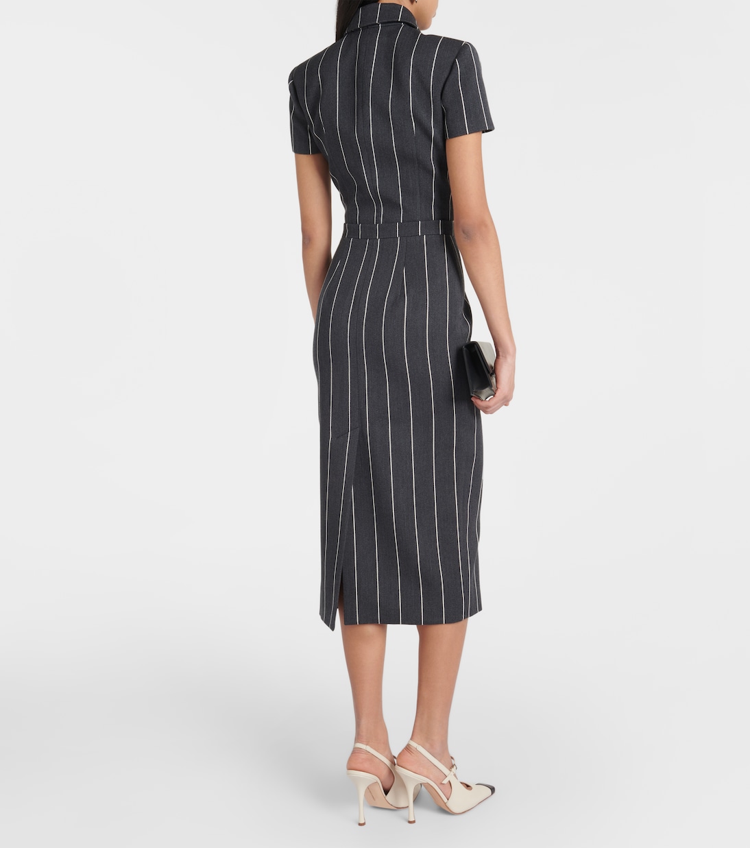 Wool-blend bouclé tweed midi skirt | Alessandra Rich